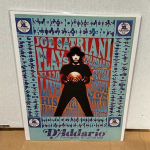 Joe Satriani - D'Addario - 1996 Print Advertisement